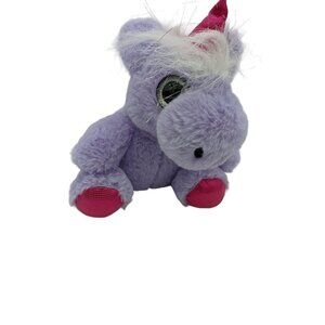 Suprixamals  unicorn horse purple pink glitter 9.5 in